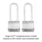 Master Lock Magnum 1-9/16 in. H X 11/16 in. W X 1-3/4 in. L Steel Dual Ball Bearing Locking Weather-, PK2 M1XTLJCCSEN - alternate 5